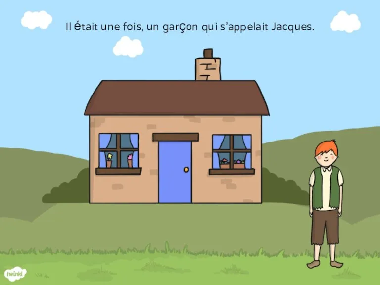 Il était une fois, un garçon qui s’appelait Jacques.