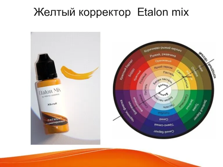 Желтый корректор Etalon mix