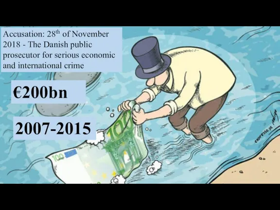 Accusation: 28th of November 2018 - The Danish public prosecutor for serious