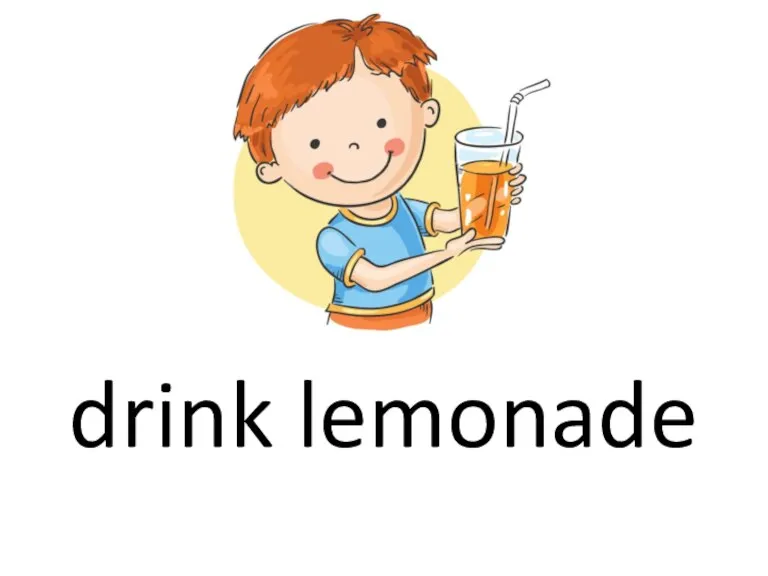 drink lemonade