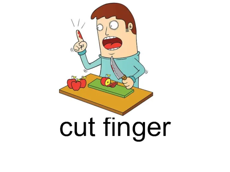 cut finger