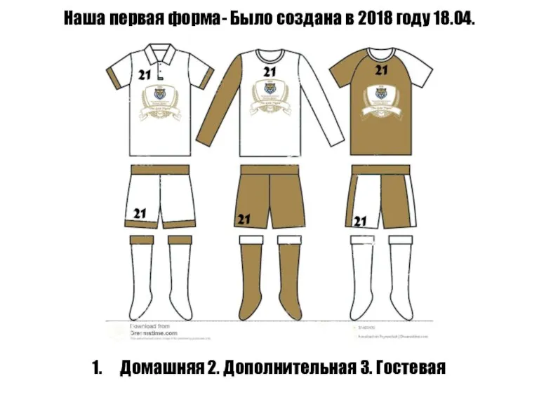 Наша первая форма- Было создана в 2018 году 18.04. Домашняя 2. Дополнительная 3. Гостевая