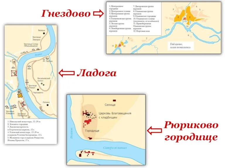 Ладога Гнездово Рюриково городище