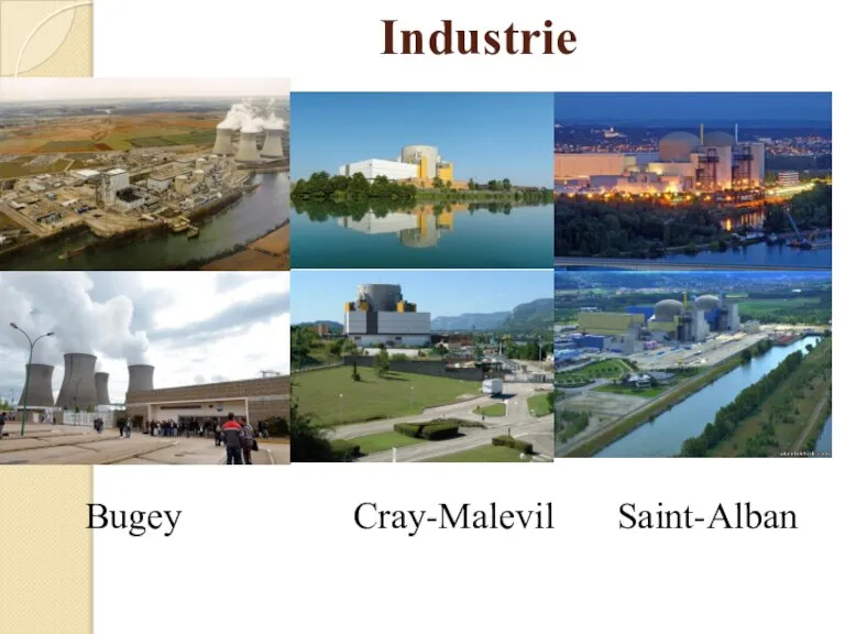 Industrie Bugey Cray-Malevil Saint-Alban