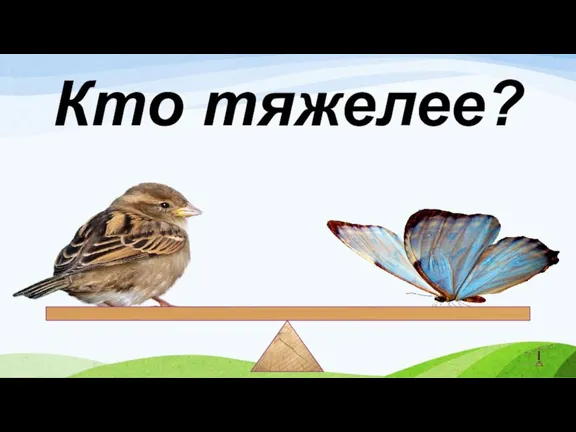 Кто тяжелее?