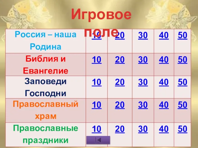 Игровое поле