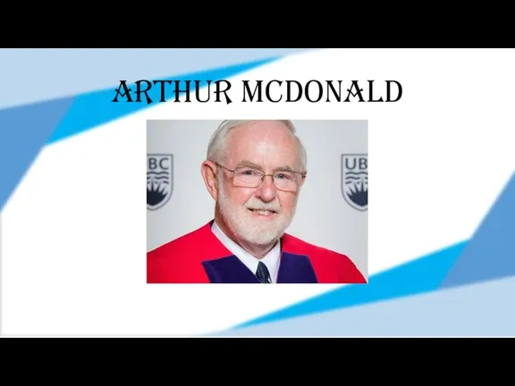 Arthur McDonald