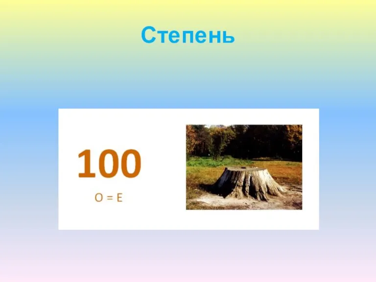 Степень