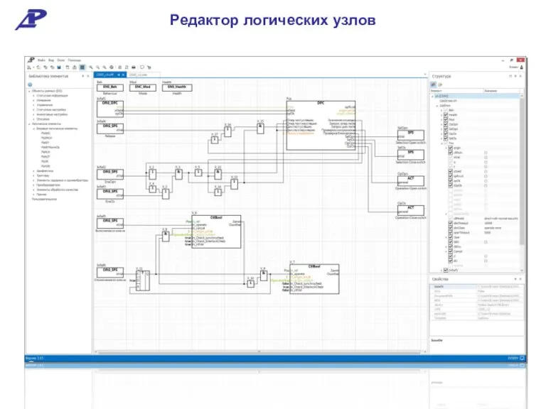 Редактор логических узлов