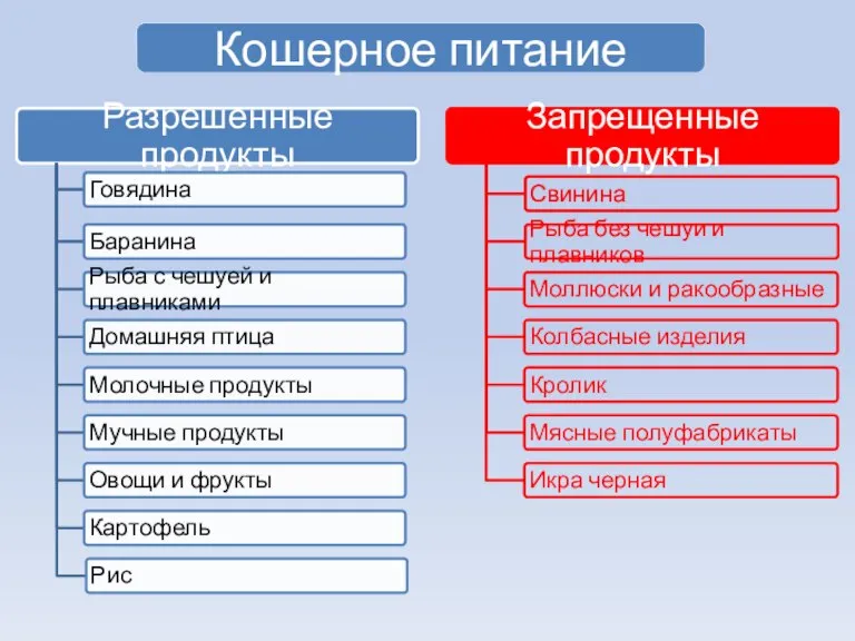 Кошерное питание