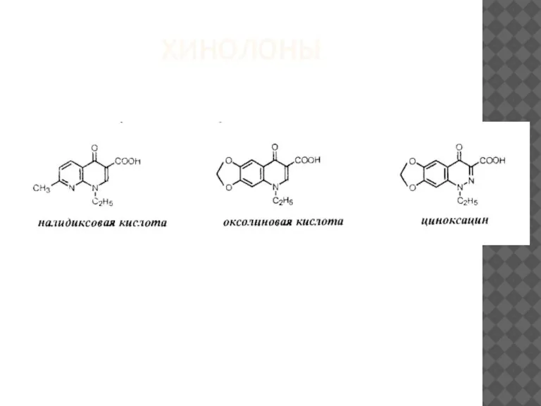 ХИНОЛОНЫ