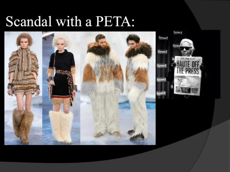 Scandal with a PETA: