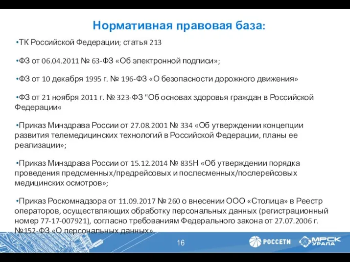 ТК Российской Федерации; статья 213 ФЗ от 06.04.2011 № 63-ФЗ «Об электронной