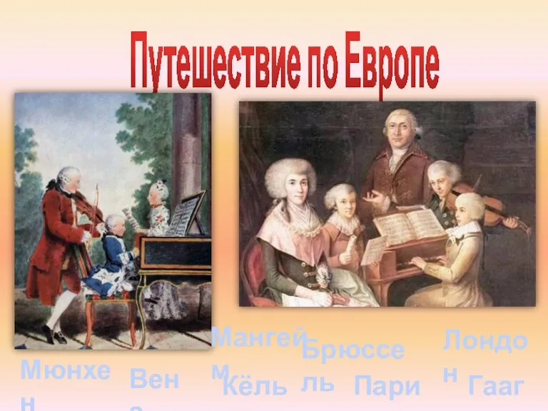 Путешествие по Европе Мюнхен Вена Мангейм Кёльн Брюссель Париж Лондон Гаага