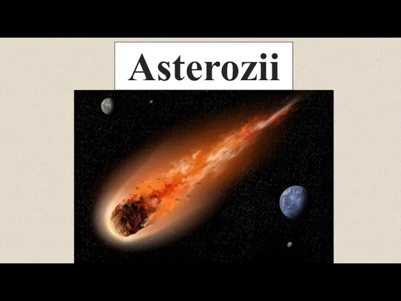 Asterozii și cometele