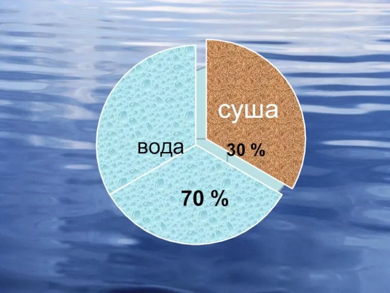 30 % вода 70 %