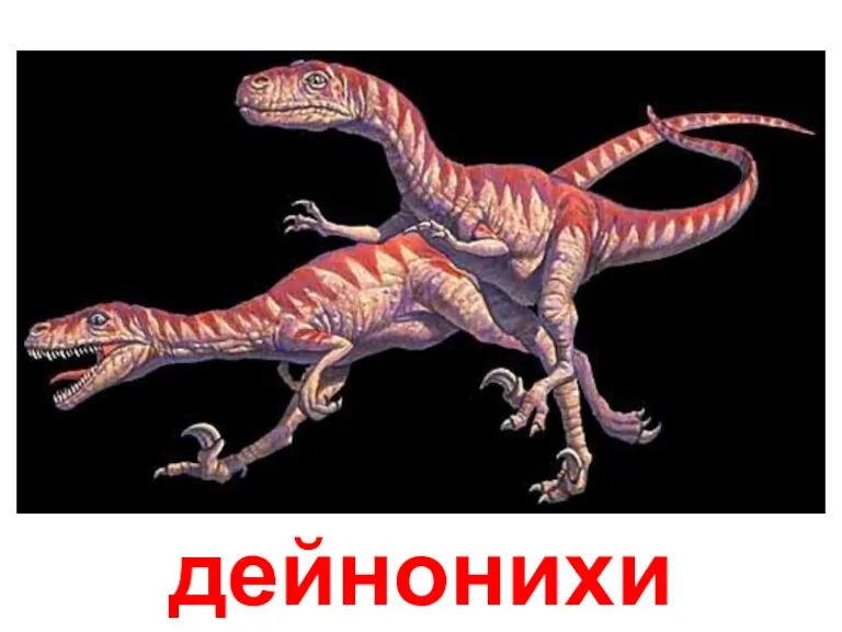 дейнонихи