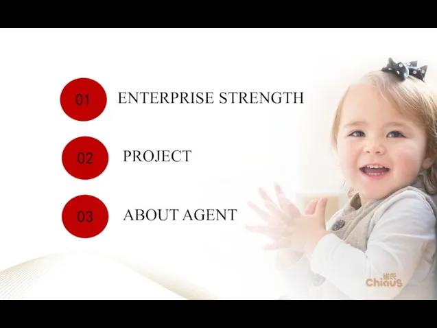 01 02 ENTERPRISE STRENGTH PROJECT 03 ABOUT AGENT