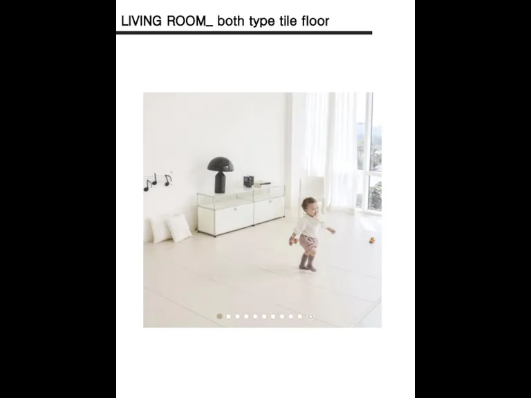 LIVING ROOM_ both type tile floor
