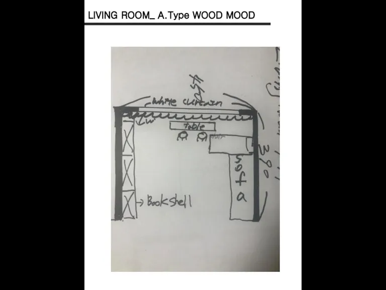 LIVING ROOM_ A.Type WOOD MOOD