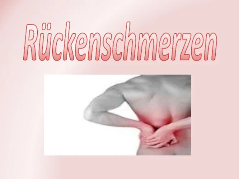 Rückenschmerzen