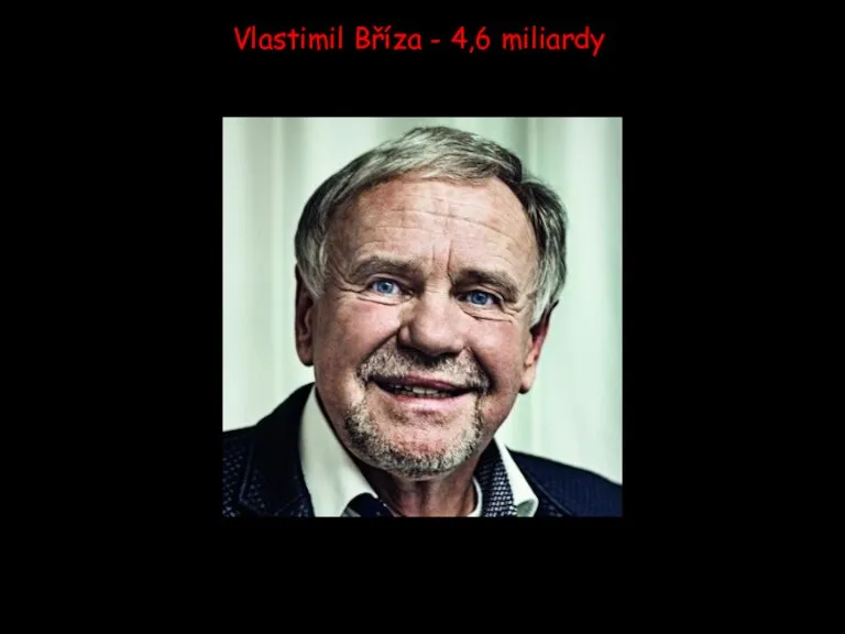 Vlastimil Bříza - 4,6 miliardy