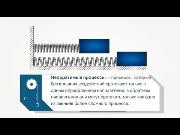 Необратимые процессы — процессы, которые без внешних воздействий протекают только в одном