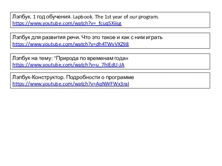 Лэпбук. 1 год обучения. Lapbook. The 1st year of our program. https://www.youtube.com/watch?v=_fcuq5Xiisg