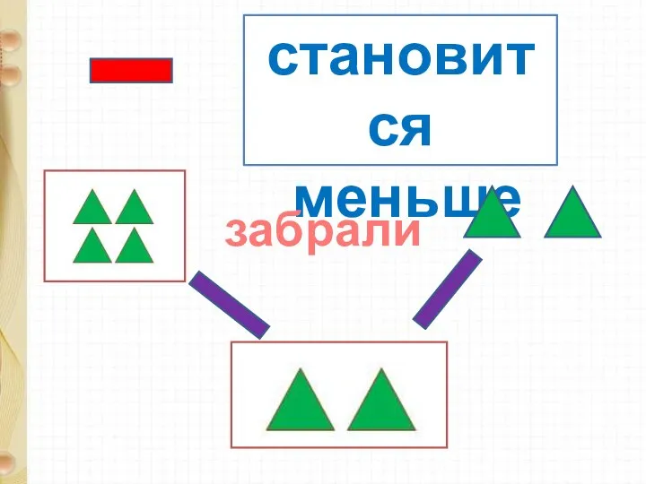 становится меньше забрали