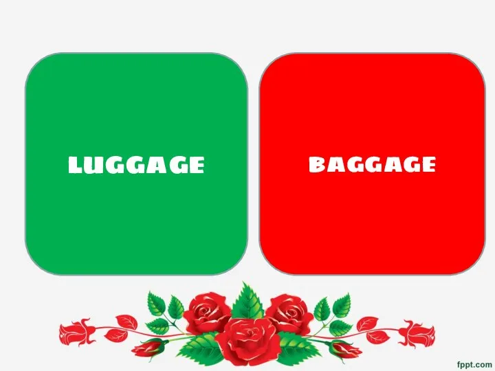 LUGGAGE BAGGAGE