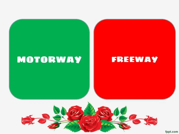 MOTORWAY FREEWAY