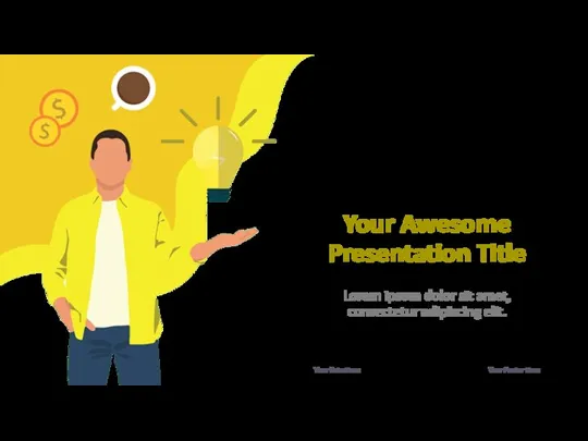 Your Awesome Presentation Title Lorem ipsum dolor sit amet, consectetur adipiscing elit.