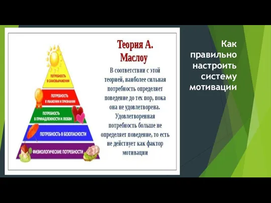 Как правильно настроить систему мотивации