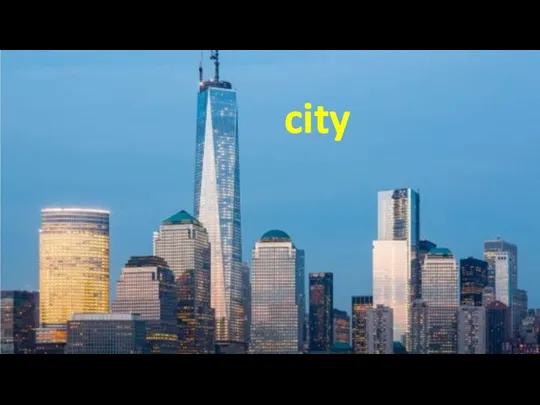 city