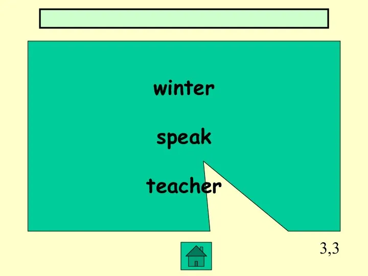 3,3 winter speak teacher