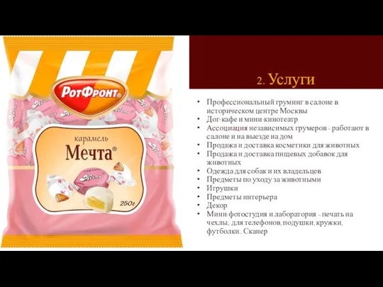 2. Услуги Профессиональный груминг в салоне в историческом центре Москвы Дог-кафе и