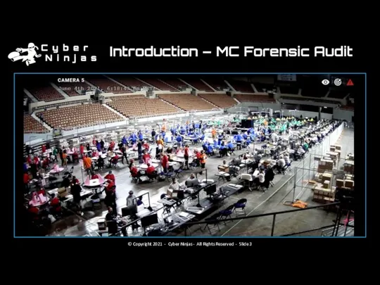 Introduction – MC Forensic Audit © Copyright 2021 - Cyber Ninjas -