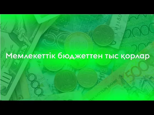 Мемлекеттік бюджеттен тыс қорлар