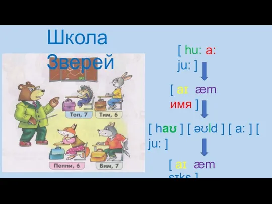 Школа Зверей [ haʊ ] [ əʊld ] [ a: ] [