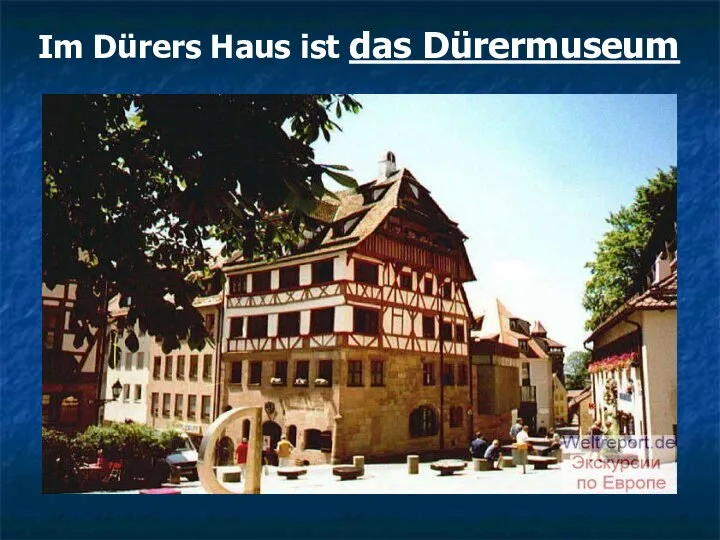Im Dürers Haus ist das Dürermuseum