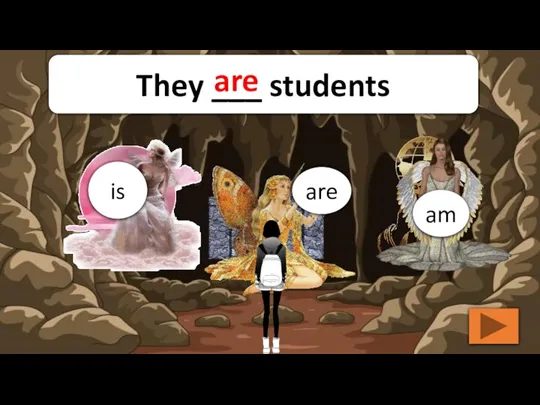 are am is They ___ students are