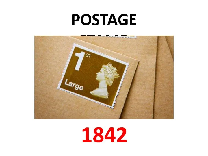 POSTAGE STAMP 1842