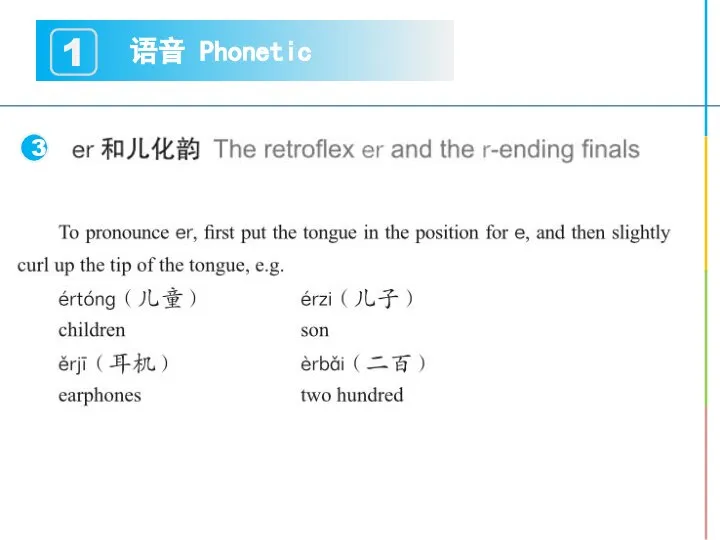 语音 Phonetic 1 3