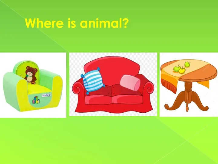 Where is animal?