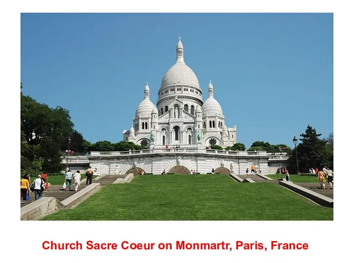 Church Sacre Coeur on Monmartr, Paris, France