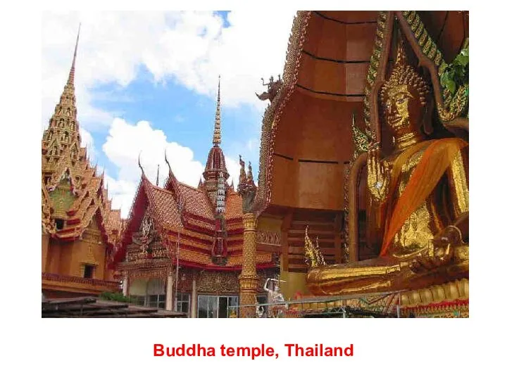 Buddha temple, Thailand
