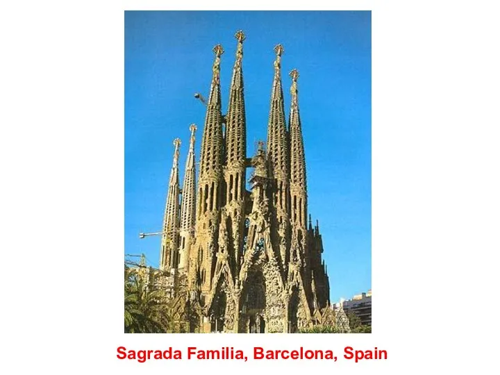 Sagrada Familia, Barcelona, Spain