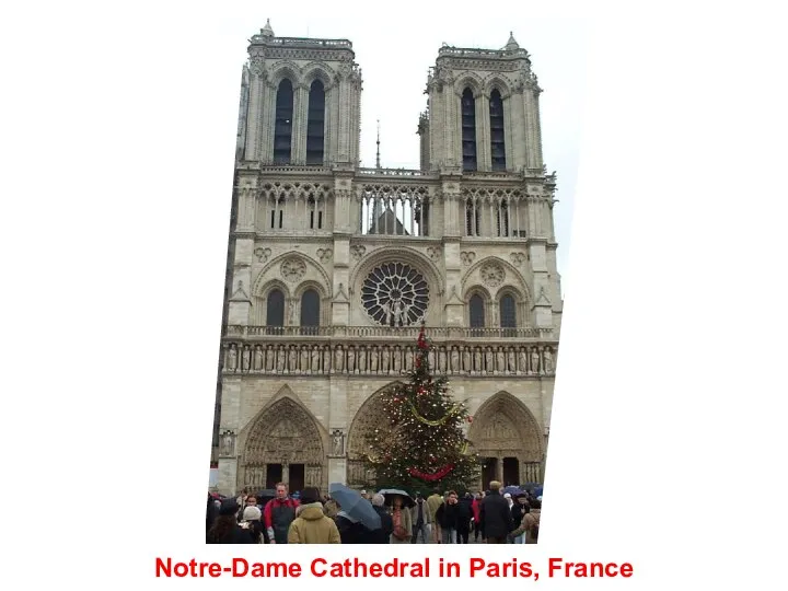 Notre-Dame Cathedral in Paris, France