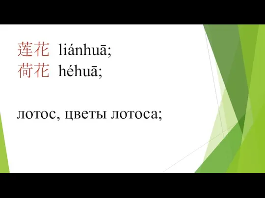 莲花 liánhuā; 荷花 héhuā; лотос, цветы лотоса;