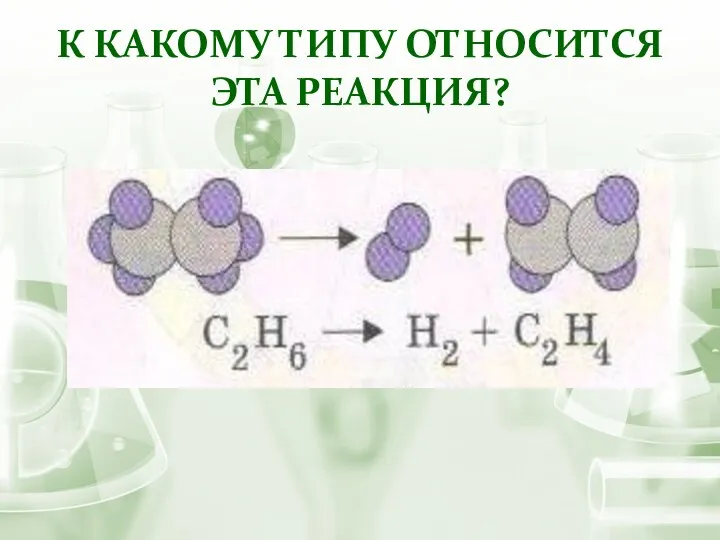 К КАКОМУ ТИПУ ОТНОСИТСЯ ЭТА РЕАКЦИЯ?